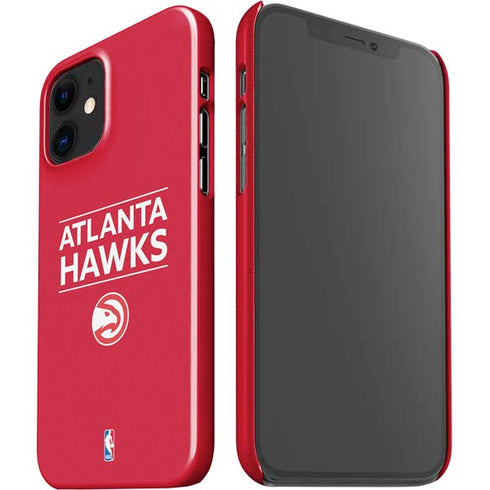 NBA Atlanta Hawks Standard - Red iPhone 12 Mini Lite Case