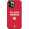 NBA Atlanta Hawks Standard - Red iPhone 12 Pro Max Impact Case