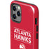 NBA Atlanta Hawks Standard - Red iPhone 12 Pro Max Impact Case