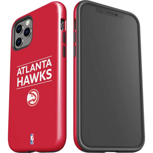 NBA Atlanta Hawks Standard - Red iPhone 12 Pro Max Impact Case