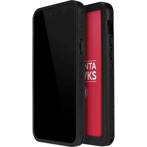 NBA Atlanta Hawks Standard - Red iPhone 12 Pro Waterproof Case