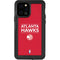 NBA Atlanta Hawks Standard - Red iPhone 12 Pro Waterproof Case