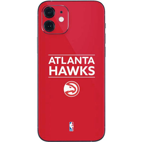 NBA Atlanta Hawks Standard - Red iPhone 12 Skin