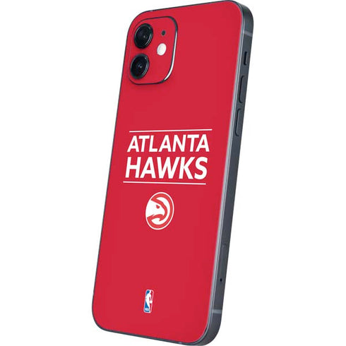 NBA Atlanta Hawks Standard - Red iPhone 12 Skin