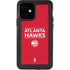 NBA Atlanta Hawks Standard - Red iPhone 12 Waterproof Case