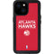 NBA Atlanta Hawks Standard - Red iPhone 13 Mini Waterproof Case