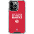 NBA Atlanta Hawks Standard - Red iPhone 13 Pro Clear Case