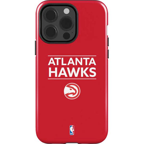 NBA Atlanta Hawks Standard - Red iPhone 13 Pro Impact Case