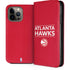NBA Atlanta Hawks Standard - Red iPhone 13 Pro Max Folio Case