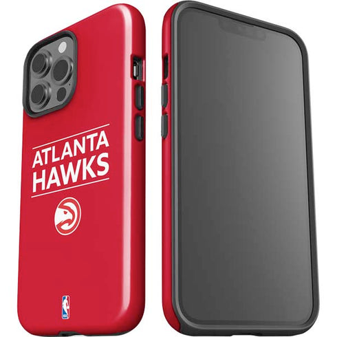 NBA Atlanta Hawks Standard - Red iPhone 13 Pro Max Impact Case