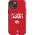 NBA Atlanta Hawks Standard - Red iPhone 14 Impact Case
