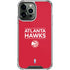 NBA Atlanta Hawks Standard - Red iPhone 14 Pro Max Clear Case