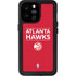 NBA Atlanta Hawks Standard - Red iPhone 14 Pro Max Waterproof Case