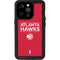 NBA Atlanta Hawks Standard - Red iPhone 14 Pro Waterproof Case