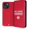 NBA Atlanta Hawks Standard - Red iPhone 15 Plus Folio Case
