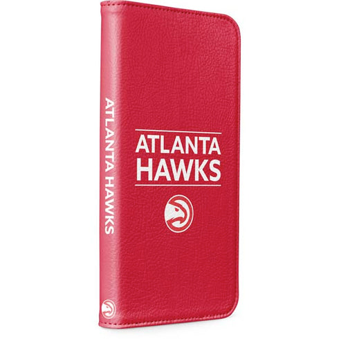 NBA Atlanta Hawks Standard - Red iPhone 15 Plus Folio Case