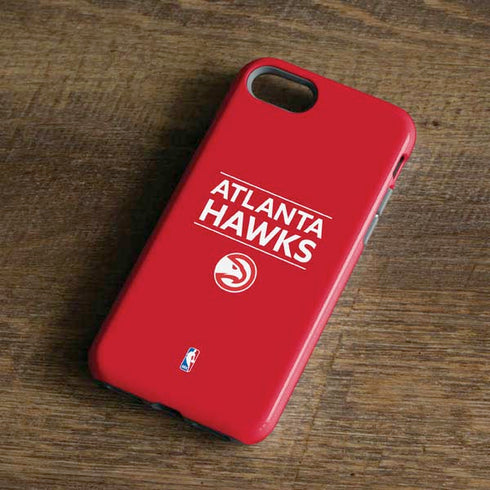 NBA Atlanta Hawks Standard - Red iPhone 8 Pro Case