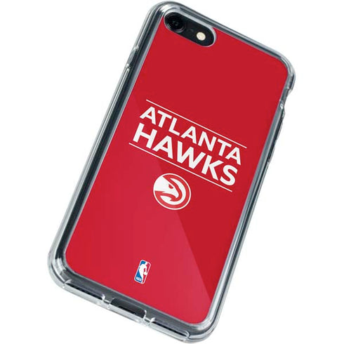 NBA Atlanta Hawks Standard - Red iPhone SE (2nd & 3rd Gen) Clear Case