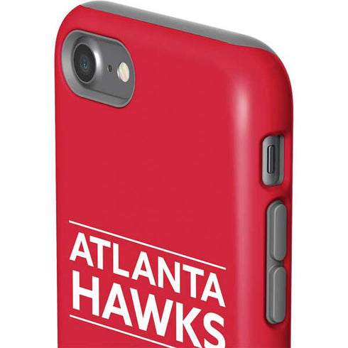 NBA Atlanta Hawks Standard - Red iPhone SE (2nd & 3rd Gen) Pro Case