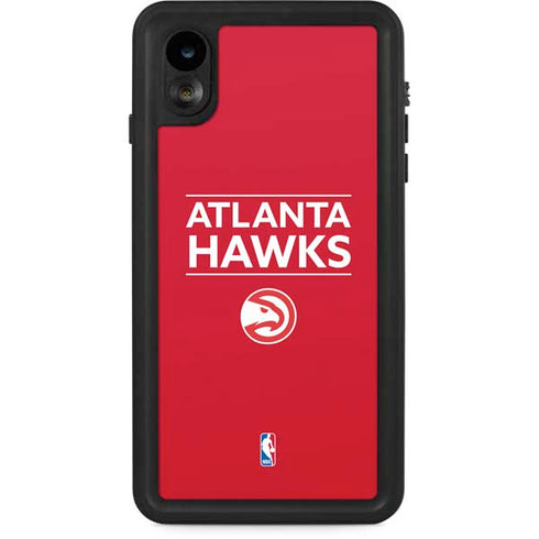 NBA Atlanta Hawks Standard - Red iPhone XR Waterproof Case