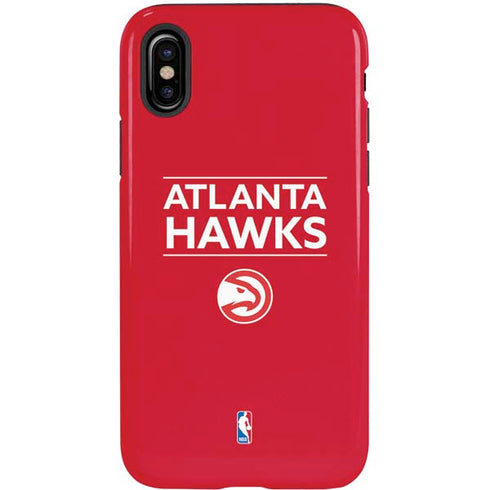 NBA Atlanta Hawks Standard - Red iPhone XS Pro Case