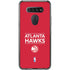 NBA Atlanta Hawks Standard - Red LG K51/Q51 Clear Case