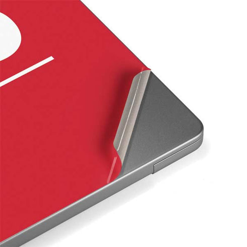 NBA Atlanta Hawks Standard - Red MacBook Pro 14in (2021-24) Skin