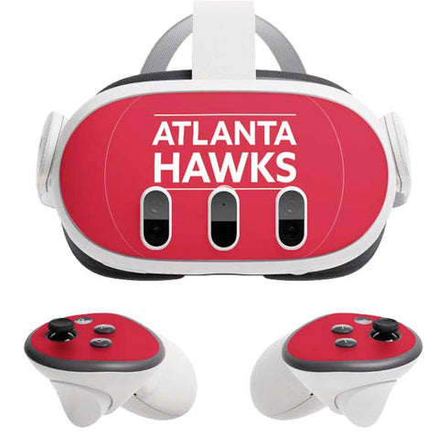 NBA Atlanta Hawks Standard - Red Meta Quest 3 Skin