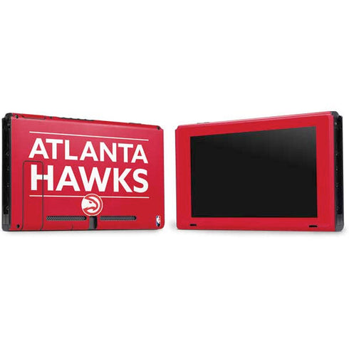 NBA Atlanta Hawks Standard - Red Nintendo Switch Bundle Skin