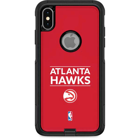 NBA Atlanta Hawks Standard - Red Otterbox Commuter iPhone Skin
