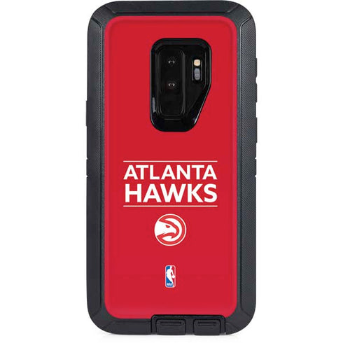 NBA Atlanta Hawks Standard - Red Otterbox Defender Galaxy Skin