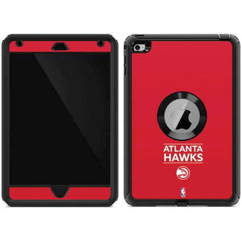 NBA Atlanta Hawks Standard - Red Otterbox Defender iPad Skin