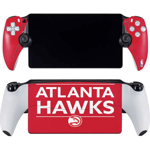 NBA Atlanta Hawks Standard - Red PlayStation Portal Remote Player Skin