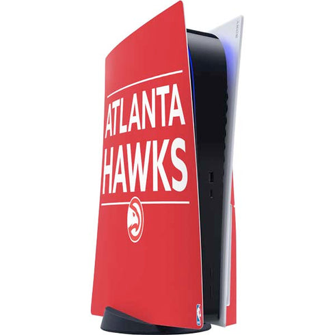 NBA Atlanta Hawks Standard - Red PS5 Console Skin