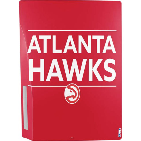NBA Atlanta Hawks Standard - Red PS5 Console Skin