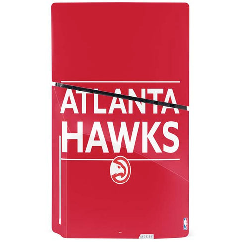 NBA Atlanta Hawks Standard - Red PS5 Slim Disk Bundle Skin