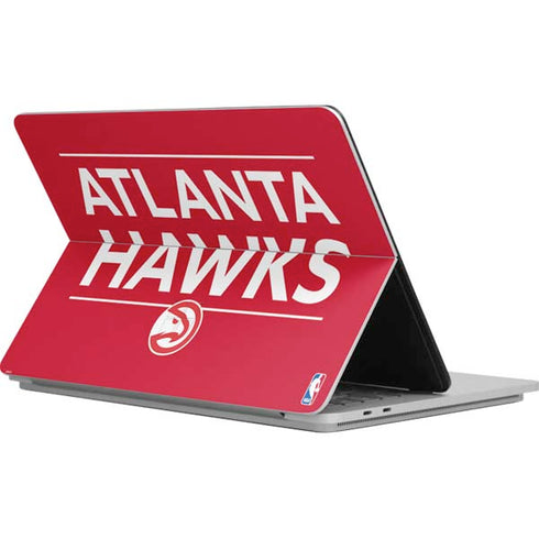 NBA Atlanta Hawks Standard - Red Surface Laptop Studio Skin