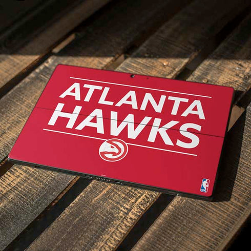 NBA Atlanta Hawks Standard - Red Surface Pro 7 Skin