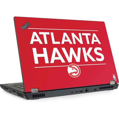 NBA Atlanta Hawks Standard - Red Lenovo ThinkPad Skin