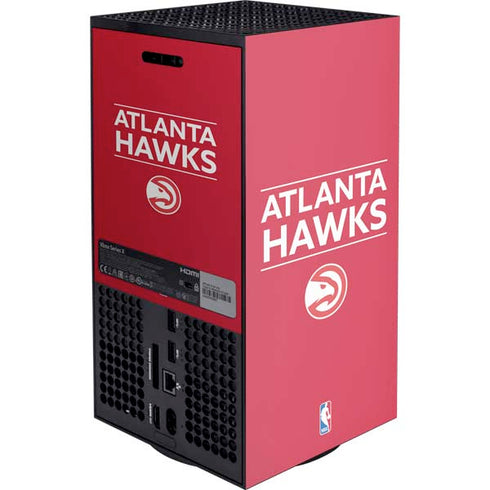 NBA Atlanta Hawks Standard - Red Xbox Series X Console Skin