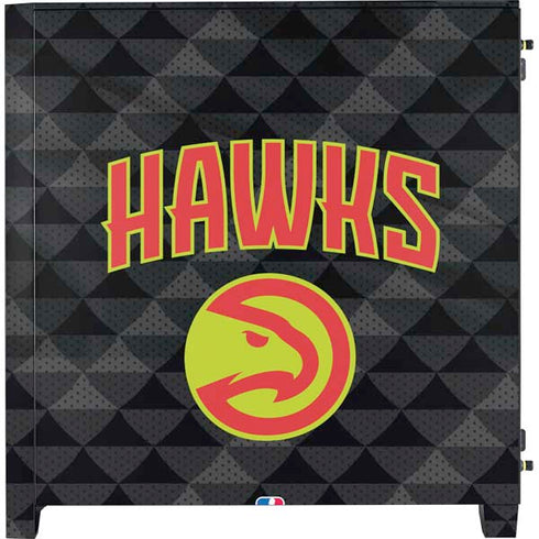 NBA Atlanta Hawks Team Jersey Corsair 4000D Tempered Glass Mid-Tower ATX Case Skin