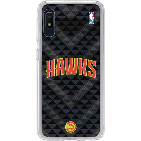 NBA Atlanta Hawks Team Jersey Galaxy A10e Clear Case
