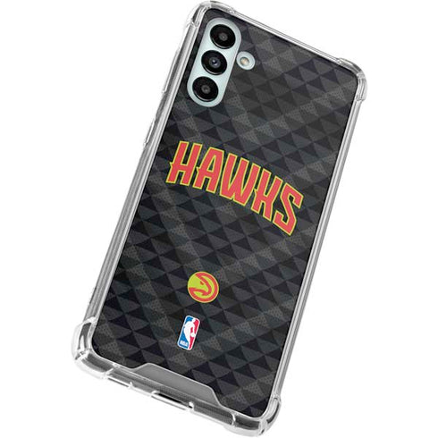 NBA Atlanta Hawks Team Jersey Galaxy A13 5G Clear Case