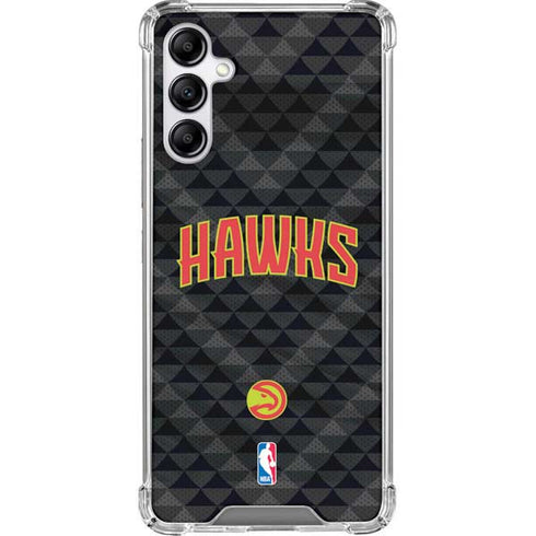 NBA Atlanta Hawks Team Jersey Galaxy A14 5G Clear Case