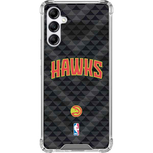 NBA Atlanta Hawks Team Jersey Galaxy A15 5G Clear Case