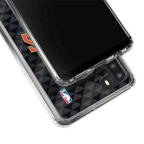 NBA Atlanta Hawks Team Jersey Galaxy A21 Clear Case