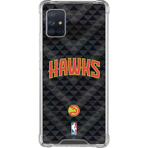 NBA Atlanta Hawks Team Jersey Galaxy A51 5G Clear Case