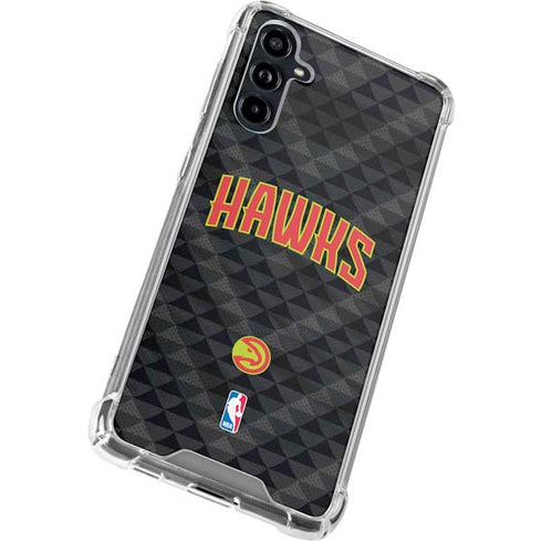 NBA Atlanta Hawks Team Jersey Galaxy A54 5G Clear Case
