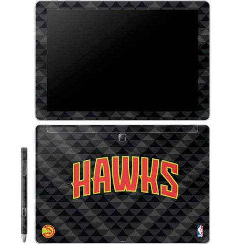NBA Atlanta Hawks Team Jersey Galaxy Book 12in Skin