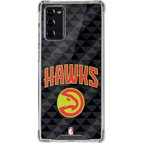 NBA Atlanta Hawks Team Jersey Galaxy Note20 5G Clear Case